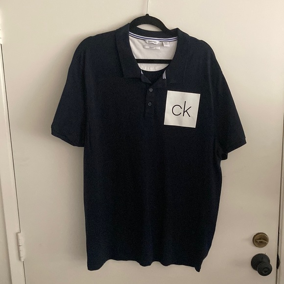 Calvin Klein Navy Polo XXL - Picture 1 of 2